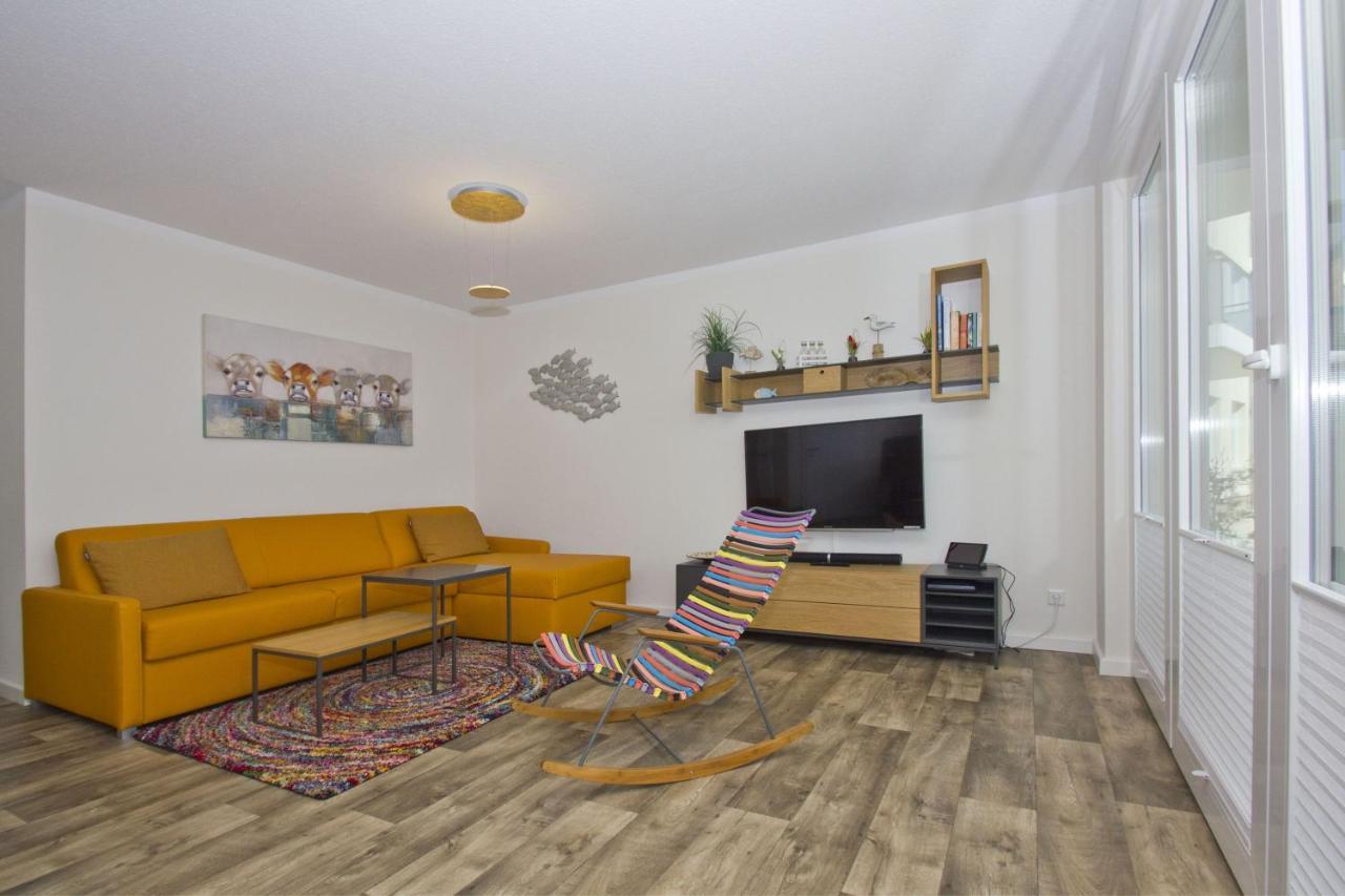 Mit Meerblick Und Terrasse, Gratis Nutzung Vom Ahoi Erlebnisbad Und Sauna In Sellin - Meeresblick Fewo 68 Гёрен Экстерьер фото